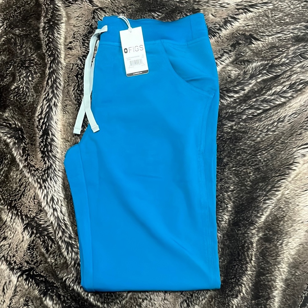 Figs Cade Pacific Blue Cargo Pants